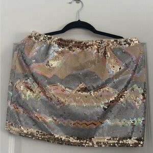 Skirt Forever 21. Sequin.